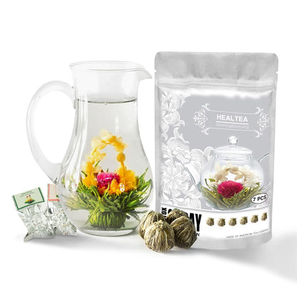 Myo Clinic Herbal Supplement R&D - Herbal GLP-1 Slimming & Detoxification Flowering Tea🍃(𝐉𝐮𝐬𝐭 𝐨𝐧𝐜𝐞 𝐚 𝐝𝐚𝐲, 𝐯𝐢𝐬𝐢𝐛𝐥𝐞 𝐜𝐡𝐚𝐧𝐠𝐞𝐬 𝐢𝐧 𝟕 𝐝𝐚𝐲𝐬）