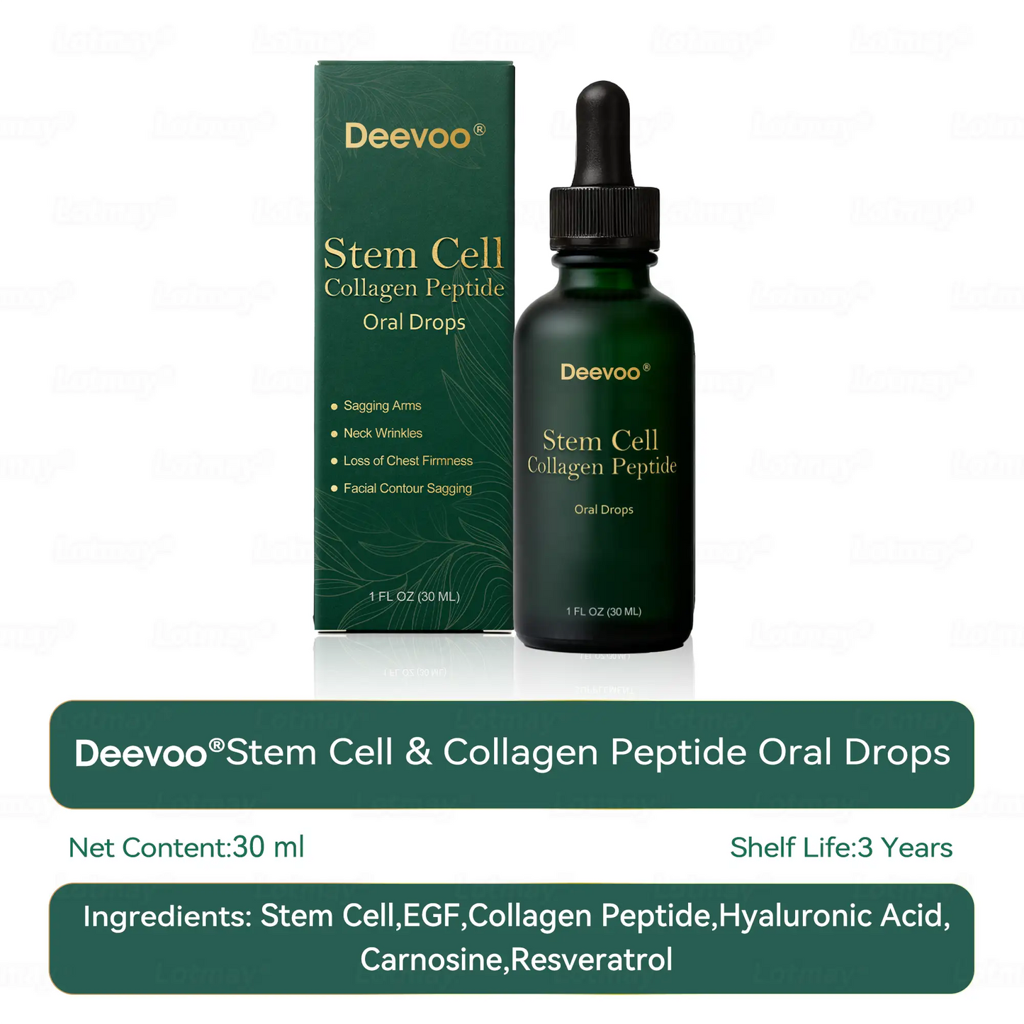𝗗𝗲𝗲𝘃𝗼𝗼® 𝑺𝑡𝑒𝑚 𝑪𝑒𝑙𝑙 & 𝑪𝑜𝑙𝑙𝑎𝑔𝑒𝑛 𝑷𝑒𝑝𝑡𝑖𝑑𝑒 𝑶𝑟𝑎𝑙 𝑫𝑟𝑜𝑝𝑠 (𝑳𝑖𝑓𝑡 & 𝑭𝑖𝑟𝑚 𝑺𝑎𝑔𝑔𝑖𝑛𝑔 𝑺𝑘𝑖𝑛 & 𝑹𝑒𝑑𝑢𝑐𝑒 𝑾𝑟𝑖𝑛𝑘𝑙𝑒 𝑭𝑜𝑟𝑚𝑎𝑡𝑖𝑜𝑛) 💎