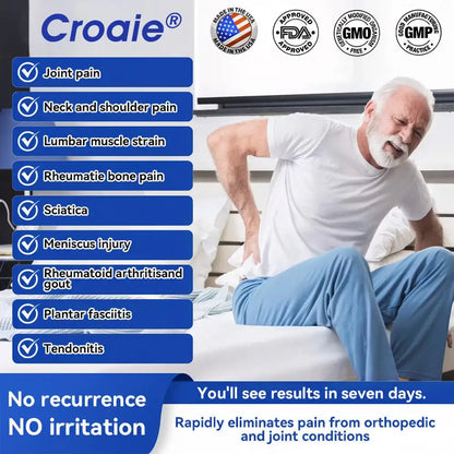 𝒞𝓇𝑜𝒶𝒾𝑒® BPC-157 + TB-500 Rapid-Release Oral Patch 🦴 Fast-Acting Pain Relief for Arthritis. Nerves & Sports Injuries