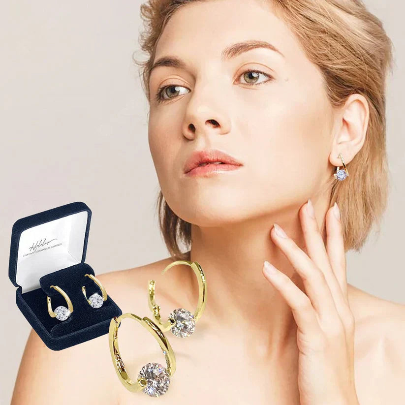 (🔥LAST DAY SALE-66% OFF) CZTICLE®Lymphvity MagneTherapy Germanium Earrings