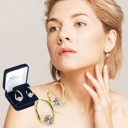(🔥LAST DAY SALE-66% OFF) CZTICLE®Lymphvity MagneTherapy Germanium Earrings