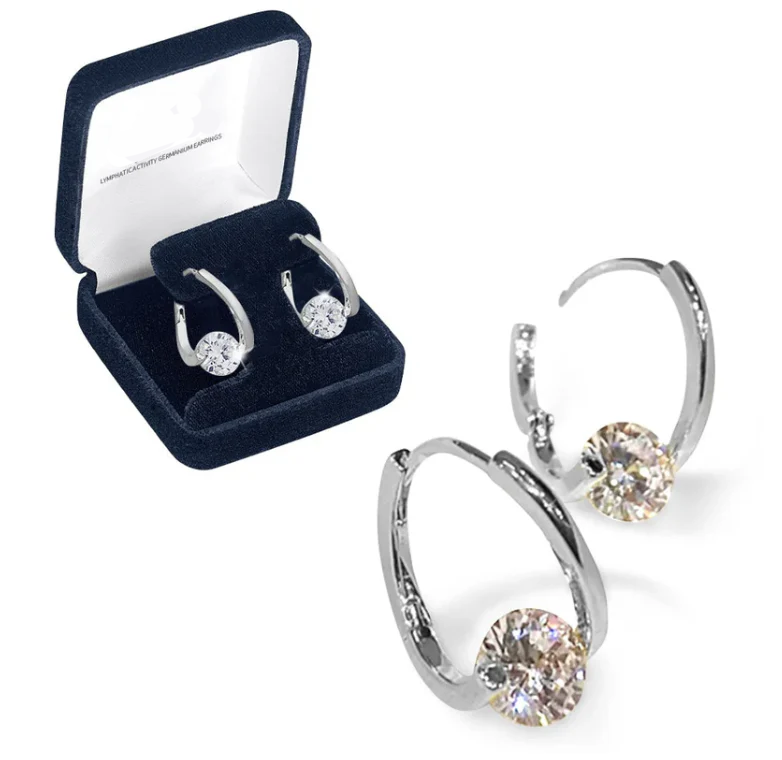 (🔥LAST DAY SALE-66% OFF) CZTICLE®Lymphvity MagneTherapy Germanium Earrings
