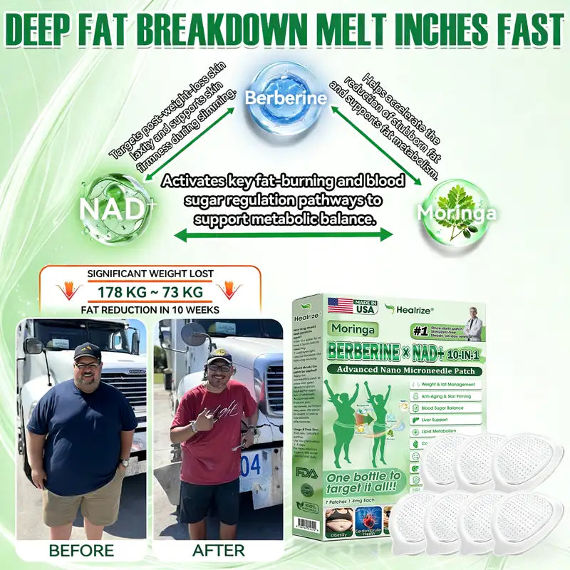 🇺🇸𝐎𝐟𝐟𝐢𝐜𝐢𝐚𝐥 𝐔𝐒 𝐒𝐭𝐨𝐫𝐞 | 🩺 𝐇𝐞𝐚𝐥𝐫𝐢𝐳𝐞® Moringa · Berberine × NAD+ 𝟏𝟎-𝐢𝐧-𝟏 𝐀𝐝𝐯𝐚𝐧𝐜𝐞𝐝 𝐍𝐚𝐧𝐨 𝐌𝐢𝐜𝐫𝐨𝐧𝐞𝐞𝐝𝐥𝐞 𝐏𝐚𝐭𝐜𝐡 —🧑‍⚕️  𝐎𝐧𝐜𝐞 𝐃𝐚𝐢𝐥𝐲, 𝐕𝐢𝐬𝐢𝐛𝐥𝐞 𝐑𝐞𝐬𝐮𝐥𝐭𝐬 𝐢𝐧 𝟕 𝐃𝐚𝐲𝐬