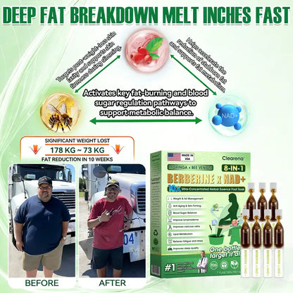 🇺🇸𝐎𝐟𝐟𝐢𝐜𝐢𝐚𝐥 𝐔𝐒 𝐒𝐭𝐨𝐫𝐞   | 🧑‍⚕️ 𝐂𝐥𝐞𝐚𝐫𝐞𝐧𝐚® Moringa · Bee Venom · Berberine × NAD+ Eight-in-one 10× Ultra-Concentrated Herbal Essence Foot Soak — 𝐎𝐧𝐜𝐞 𝐃𝐚𝐢𝐥𝐲, 𝐕𝐢𝐬𝐢𝐛𝐥𝐞 𝐑𝐞𝐬𝐮𝐥𝐭𝐬 𝐢𝐧 𝟕 𝐃𝐚𝐲𝐬