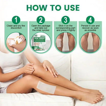 🦵🦵🦵𝘾𝙡𝙚𝙖𝙧𝙚𝙣𝙖® VeinTarget Microneedle Patch —— Once Daily, Visible Results in 7 Days