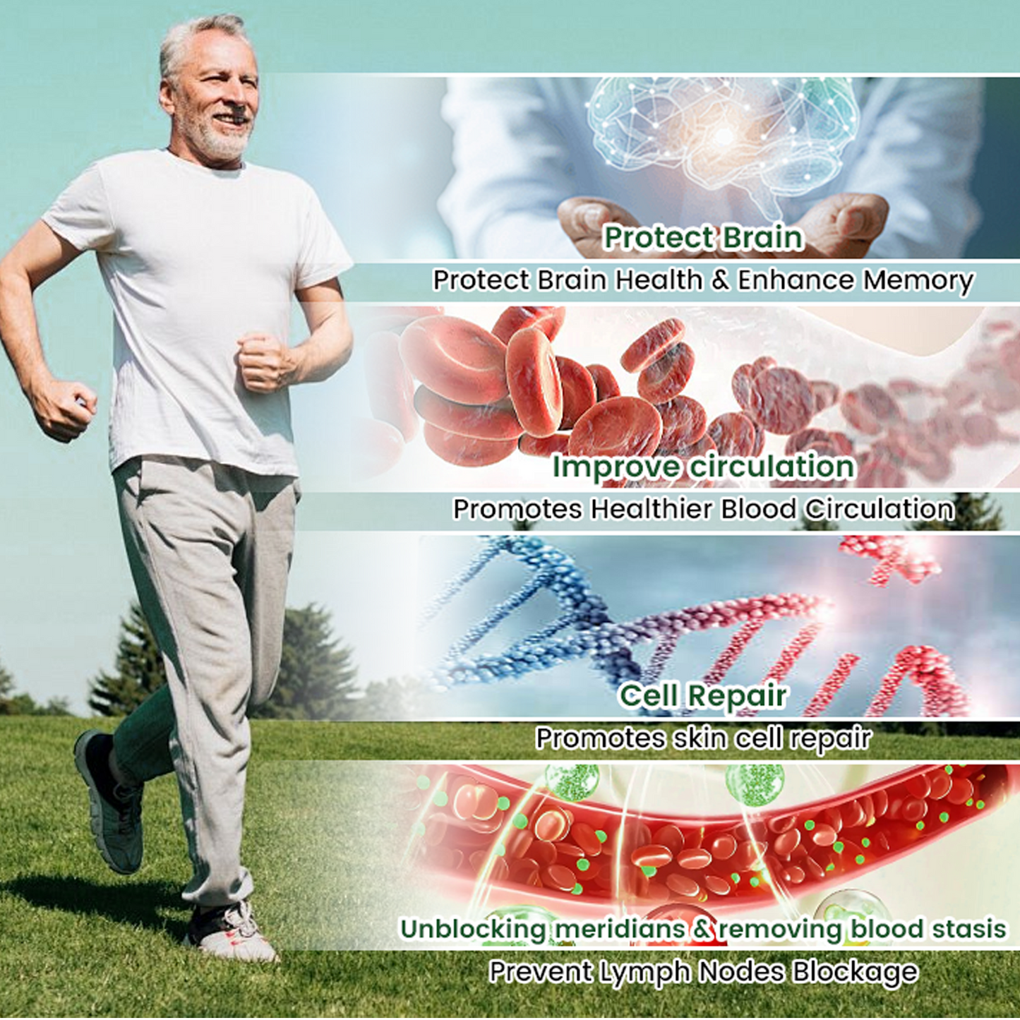 Official Store | ☀️☀️𝐂𝐥𝐞𝐚𝐫𝐞𝐧𝐚® Moringa Berberine + NAD+ 10-in-1 Nano Microneedle Patch(Just once a day, visible changes in 7 days)