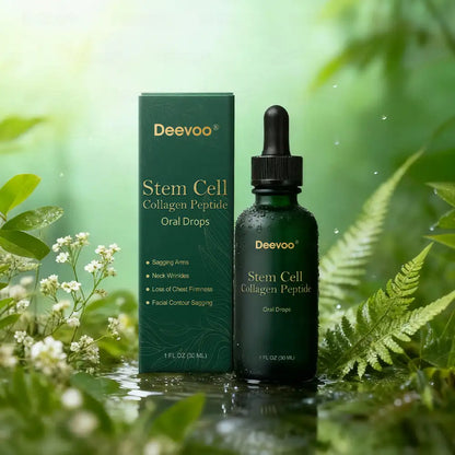 𝗗𝗲𝗲𝘃𝗼𝗼® 𝑺𝑡𝑒𝑚 𝑪𝑒𝑙𝑙 & 𝑪𝑜𝑙𝑙𝑎𝑔𝑒𝑛 𝑷𝑒𝑝𝑡𝑖𝑑𝑒 𝑶𝑟𝑎𝑙 𝑫𝑟𝑜𝑝𝑠 (𝑳𝑖𝑓𝑡 & 𝑭𝑖𝑟𝑚 𝑺𝑎𝑔𝑔𝑖𝑛𝑔 𝑺𝑘𝑖𝑛 & 𝑹𝑒𝑑𝑢𝑐𝑒 𝑾𝑟𝑖𝑛𝑘𝑙𝑒 𝑭𝑜𝑟𝑚𝑎𝑡𝑖𝑜𝑛) 💎