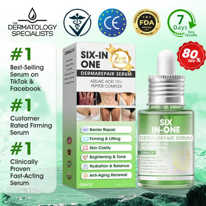 𝐎𝐫𝐢𝐚𝐜𝐡® 𝐀𝟏𝟎+ 𝟔-𝐢𝐧-𝟏 𝐃𝐞𝐫𝐦𝐚𝐑𝐞𝐩𝐚𝐢𝐫 𝐒𝐞𝐫𝐮𝐦 💧 𝐅𝐃𝐀 𝐂𝐞𝐫𝐭𝐢𝐟𝐢𝐞𝐝 🇺🇸 – 𝐅𝐢𝐫𝐦𝐬 𝐥𝐨𝐨𝐬𝐞 𝐬𝐤𝐢𝐧 💪, 𝐟𝐚𝐝𝐞𝐬 𝐛𝐫𝐮𝐢𝐬𝐢𝐧𝐠 💜 𝐚𝐧𝐝 𝐬𝐞𝐧𝐢𝐥𝐞 𝐩𝐮𝐫𝐩𝐮𝐫𝐚, 𝐚𝐧𝐝 𝐢𝐦𝐩𝐫𝐨𝐯𝐞𝐬 𝐤𝐞𝐫𝐚𝐭𝐢𝐧 𝐛𝐮𝐢𝐥𝐝𝐮𝐩, 𝐬𝐞𝐛𝐨𝐫𝐫𝐡𝐞𝐢𝐜 𝐝𝐞𝐫𝐦𝐚𝐭𝐢𝐭𝐢𝐬, 𝐚𝐧𝐝 𝐟𝐨𝐥𝐥𝐢𝐜𝐮𝐥𝐚𝐫 𝐤𝐞𝐫𝐚𝐭𝐨𝐬𝐢𝐬 ✨