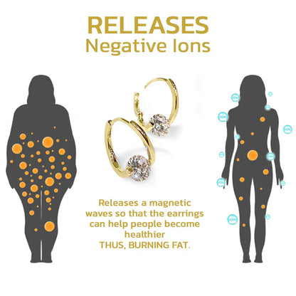 (🔥LAST DAY SALE-66% OFF) CZTICLE®Lymphvity MagneTherapy Germanium Earrings