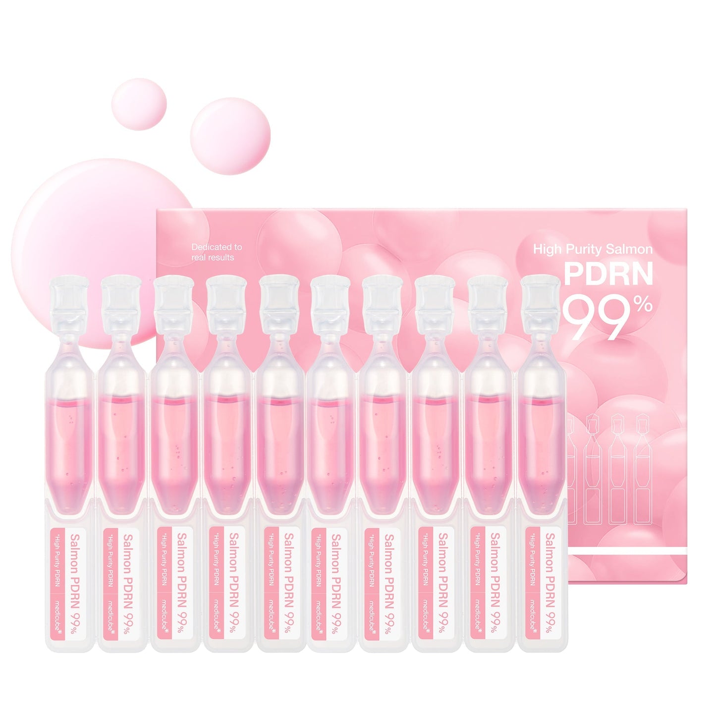 Official Store | Miowix PDRN Pink One Day Serum - Salmon DNA Collagen Glow Ampoule for Hydration, Elasticity & Glass Skin