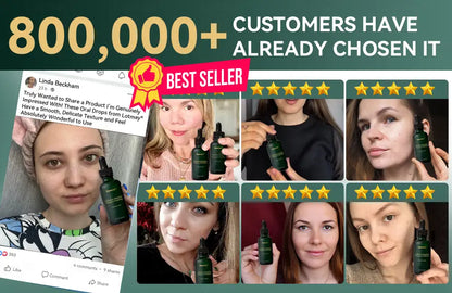 𝗗𝗲𝗲𝘃𝗼𝗼® 𝑺𝑡𝑒𝑚 𝑪𝑒𝑙𝑙 & 𝑪𝑜𝑙𝑙𝑎𝑔𝑒𝑛 𝑷𝑒𝑝𝑡𝑖𝑑𝑒 𝑶𝑟𝑎𝑙 𝑫𝑟𝑜𝑝𝑠 (𝑳𝑖𝑓𝑡 & 𝑭𝑖𝑟𝑚 𝑺𝑎𝑔𝑔𝑖𝑛𝑔 𝑺𝑘𝑖𝑛 & 𝑹𝑒𝑑𝑢𝑐𝑒 𝑾𝑟𝑖𝑛𝑘𝑙𝑒 𝑭𝑜𝑟𝑚𝑎𝑡𝑖𝑜𝑛) 💎
