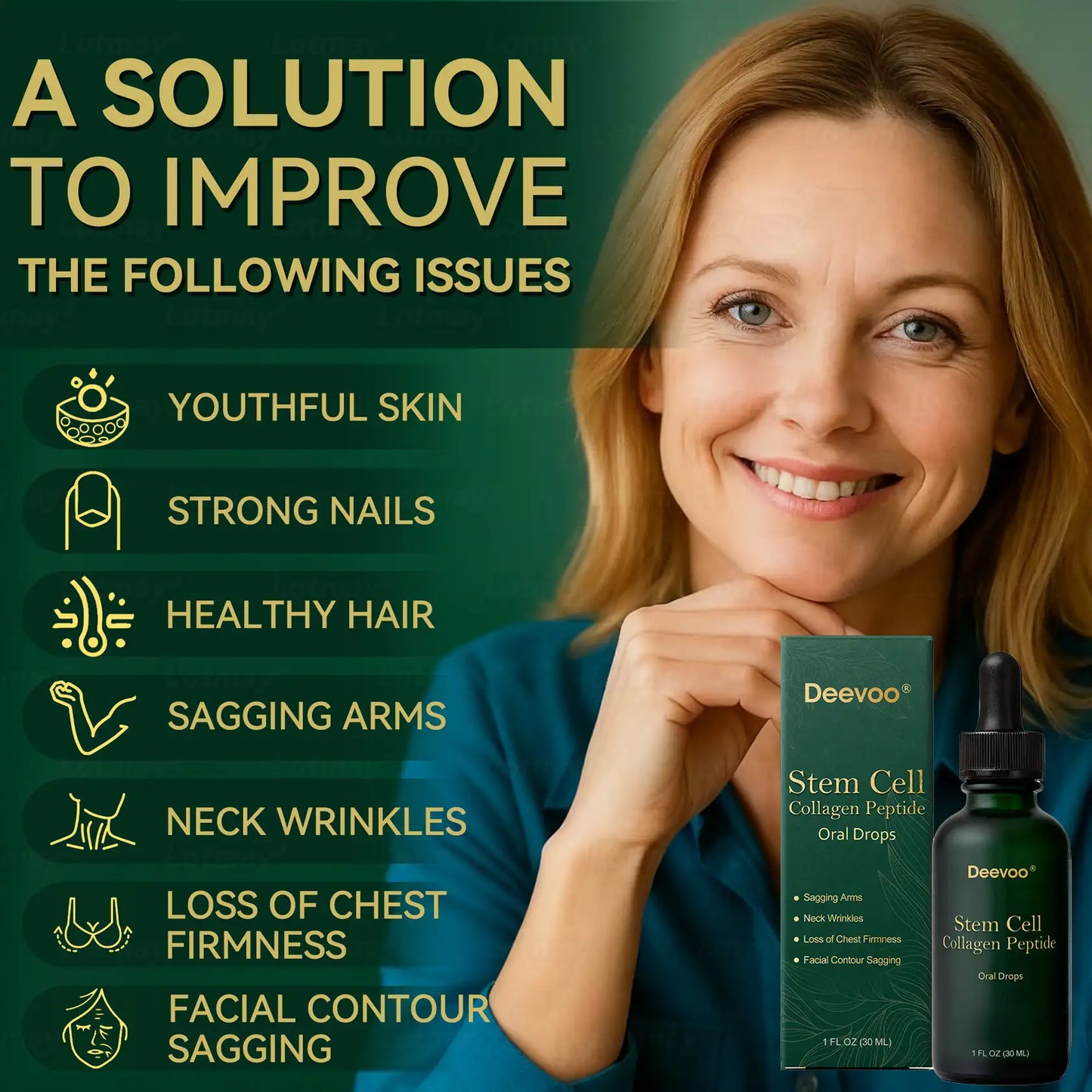 𝗗𝗲𝗲𝘃𝗼𝗼® 𝑺𝑡𝑒𝑚 𝑪𝑒𝑙𝑙 & 𝑪𝑜𝑙𝑙𝑎𝑔𝑒𝑛 𝑷𝑒𝑝𝑡𝑖𝑑𝑒 𝑶𝑟𝑎𝑙 𝑫𝑟𝑜𝑝𝑠 (𝑳𝑖𝑓𝑡 & 𝑭𝑖𝑟𝑚 𝑺𝑎𝑔𝑔𝑖𝑛𝑔 𝑺𝑘𝑖𝑛 & 𝑹𝑒𝑑𝑢𝑐𝑒 𝑾𝑟𝑖𝑛𝑘𝑙𝑒 𝑭𝑜𝑟𝑚𝑎𝑡𝑖𝑜𝑛) 💎