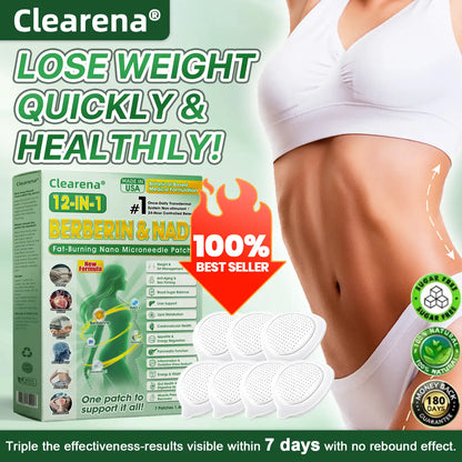 Official Store | ☀️☀️Lyyeto® Moringa Berberine + NAD+ 10-in-1 Nano Microneedle Patch(Just once a day, visible changes in 7 days)