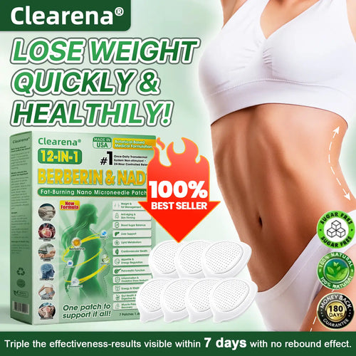 Official Store | ☀️☀️Lyyeto® Moringa Berberine + NAD+ 10-in-1 Nano Microneedle Patch(Just once a day, visible changes in 7 days)