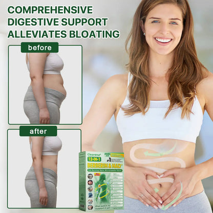 Official Store | ☀️☀️𝐂𝐥𝐞𝐚𝐫𝐞𝐧𝐚® Moringa Berberine + NAD+ 10-in-1 Nano Microneedle Patch(Just once a day, visible changes in 7 days)