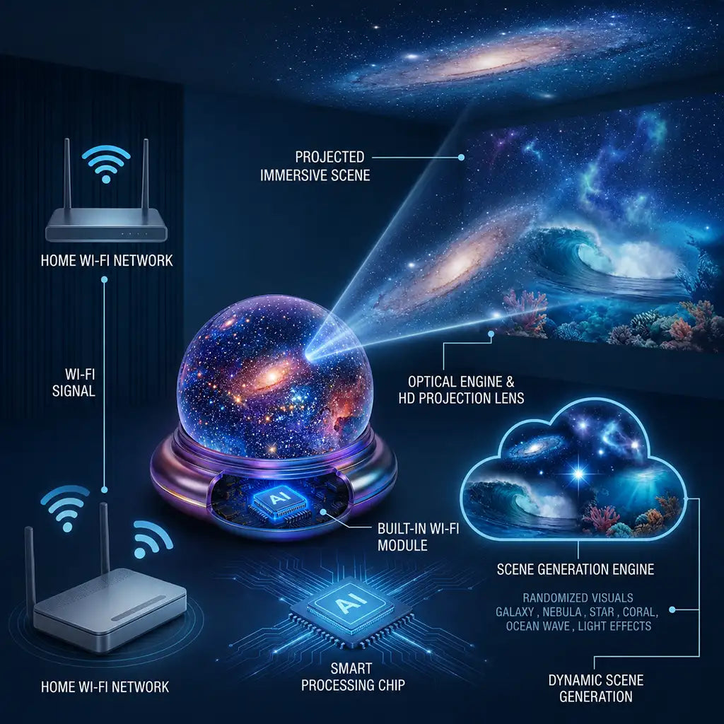 Comauo® 🔮Night Light Projector🌌